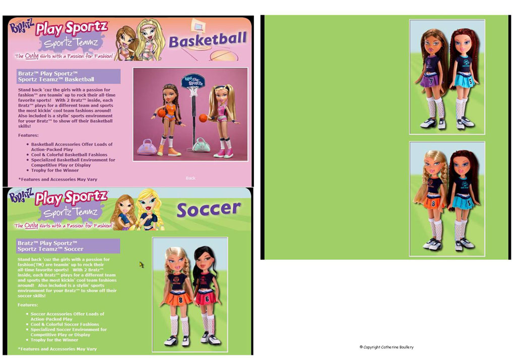 Bratz Catalogues